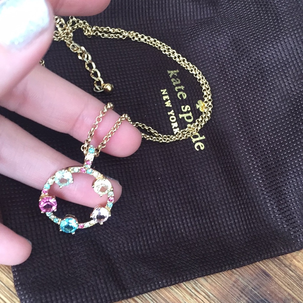 Kate Spade Colorful Gold Necklace